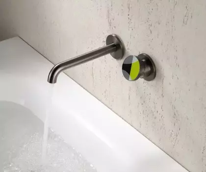 Смеситель для ванны с душем Bronze de Luxe OMG! 9007GM-Y графит