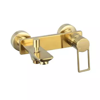 Смеситель для ванны с душем Caprigo 54-011-brg золото матовое