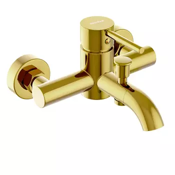 Смеситель для ванны с душем Damixa Scandinavian Pure 361000600 золото