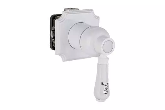 Смеситель для ванны с душем Elghansa CLASSICLINE 34C1186-White белый