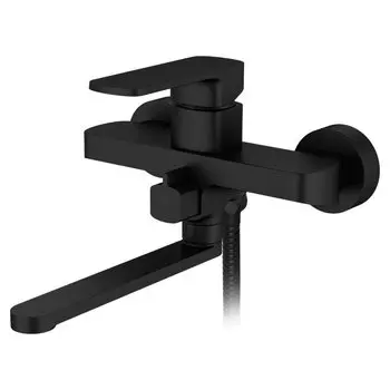 Смеситель для ванны с душем Elghansa HEFFEN Black 5352520-20-Black черный