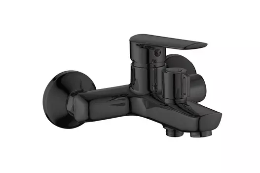 Смеситель для ванны с душем ESKO Lagos Black LG54B черный