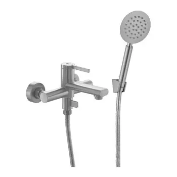 Смеситель для ванны с душем Fashun A53030 сатин