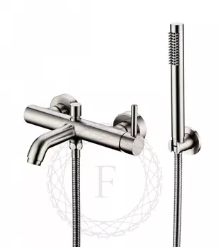 Смеситель для ванны с душем Filarete Roun FL2120NK никель