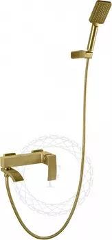 Смеситель для ванны с душем Filarete Waterfall FL2110MG золото матовое
