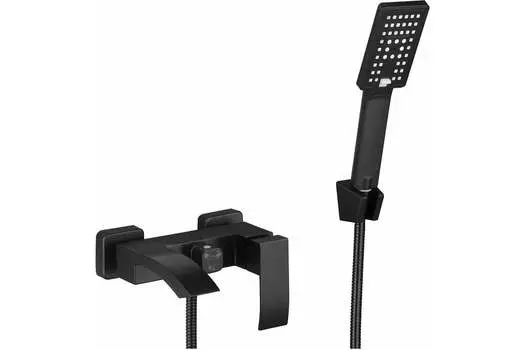 Смеситель для ванны с душем Fmark FS8624H черный матовый