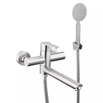 Смеситель для ванны с душем Frap F32801 сатин