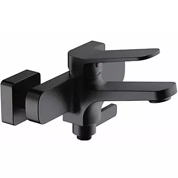 Смеситель для ванны с душем Frap H62 F3262, черный матовый