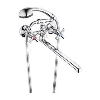 Смеситель для ванны с душем G-lauf QMT QMT7-B722 хром