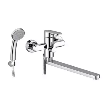 Смеситель для ванны с душем G-lauf NOB NOB7-A128 хром