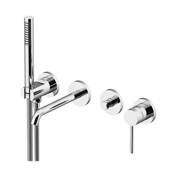 Смеситель для ванны с душем Gattoni CIRCLE TWO 9105/91C0