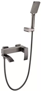 Смеситель для ванны с душем Grocenberg GB8007BG графит