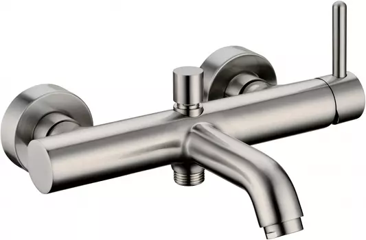 Смеситель для ванны с душем Grocenberg GB8099NK серебристый