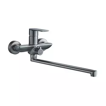 Смеситель для ванны с душем Haiba HB22505-3 пепельный