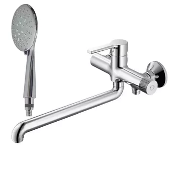 Смеситель для ванны с душем Haiba HB22652 хром