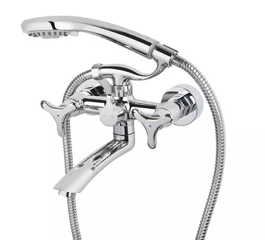 Смеситель для ванны с душем Kaiser Trio 57122 хром