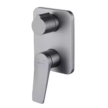 Смеситель для ванны с душем Lemark Bronx LM3727GM графит