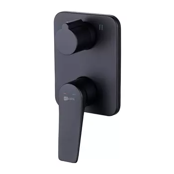Смеситель для ванны с душем Lemark Bronx LM3727BL черный