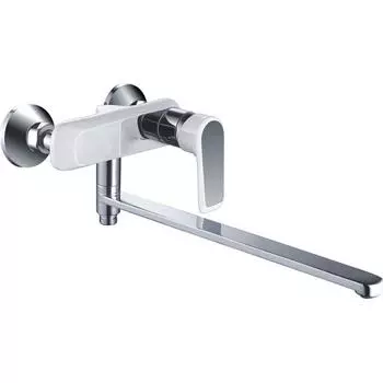 Смеситель для ванны с душем Oute T45 T4523K хром/белый