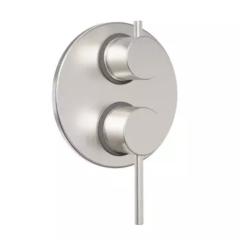 Смеситель для ванны с душем Paini Cox 78PW6911 никель брашированный