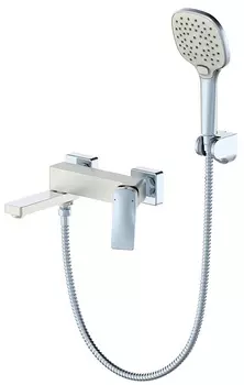 Смеситель для ванны с душем Panta PT639006CBW хром/белый