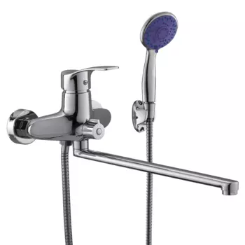 Смеситель для ванны с душем Plstart PD22001 хром