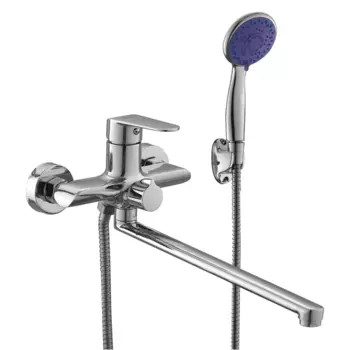 Смеситель для ванны с душем Plstart PD22082 хром