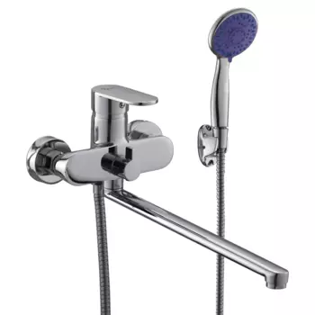 Смеситель для ванны с душем PLStart PD22085 хром