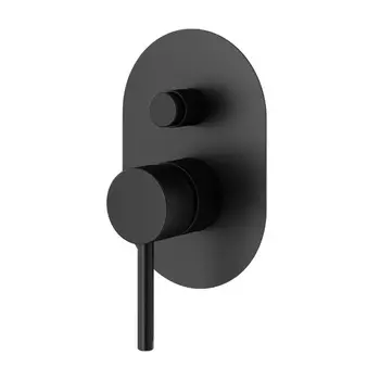 Смеситель для ванны с душем Plumberia Selection IXO XO1001NO черный матовый