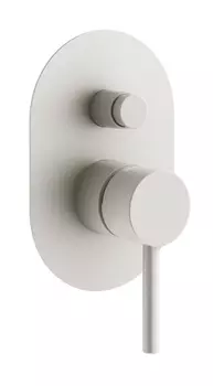 Смеситель для ванны с душем Plumberia Selection IXO XO1001BO белый матовый