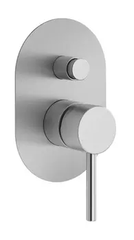 Смеситель для ванны с душем Plumberia Selection IXO XO1001CS хром брашированный