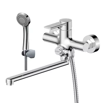 Смеситель для ванны с душем РМС SL130-006EK хром