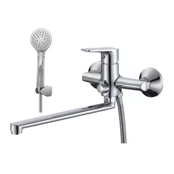 Смеситель для ванны с душем РМС SL131-006E хром