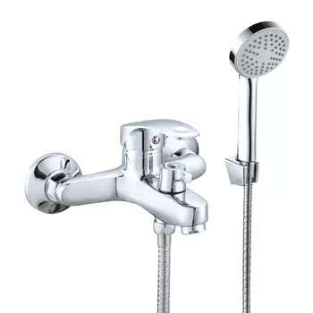 Смеситель для ванны с душем РМС SL85-009E хром