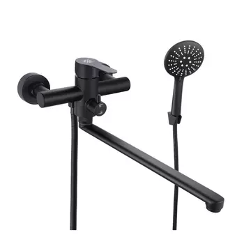 Смеситель для ванны с душем РМС SUS124BL-006EP черный