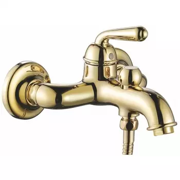 Смеситель для ванны с душем Rose R0202E золото