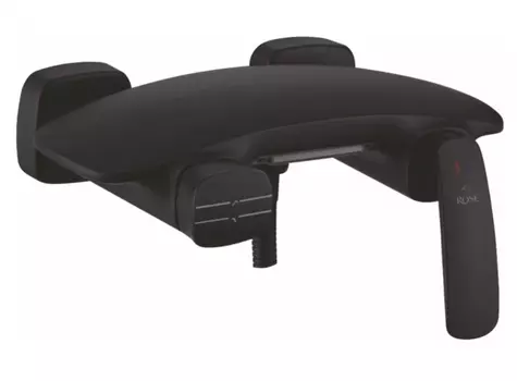 Смеситель для ванны с душем Rose R1102H черный