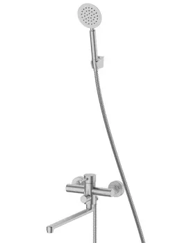 Смеситель для ванны с душем Rush Melos SUS1101-51 сатин