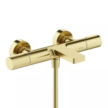 Смеситель для ванны с душем Sancos Etna SC9006BG брашированное золото матовая