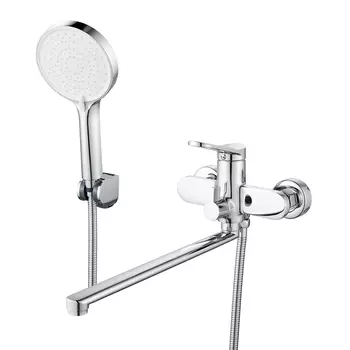 Смеситель для ванны с душем Shevanik S4322 хром