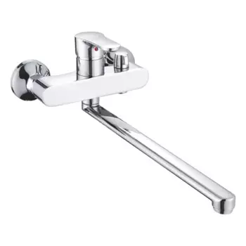 Смеситель для ванны с душем Shevanik S5622 хром