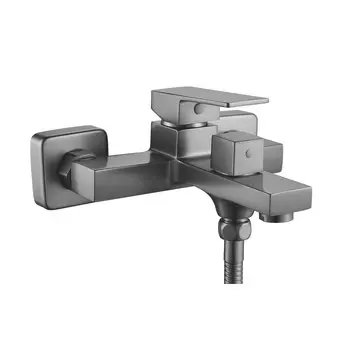 Смеситель для ванны с душем Shevanik S9602T оружейная сталь