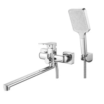 Смеситель для ванны с душем Shevanik S9922 хром