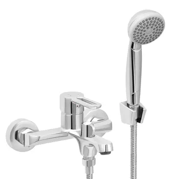 Смеситель для ванны с душем Славен Город СЛ-ОД-Т30 с коротким литым изливом