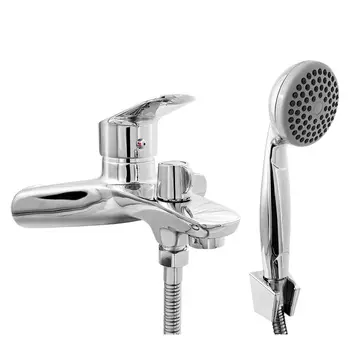 Смеситель для ванны с душем Славен Коттедж СЛ-ОД-Г30 с коротким изливом