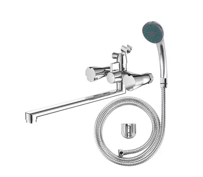 Смеситель для ванны с душем VODA Calm CALM31 хром