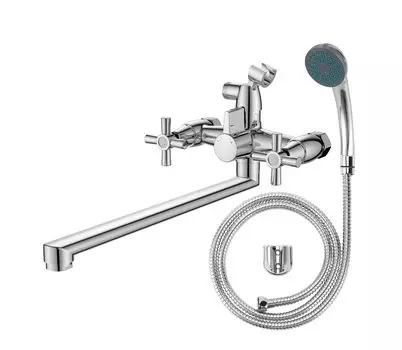 Смеситель для ванны с душем VODA Dive DV31 хром