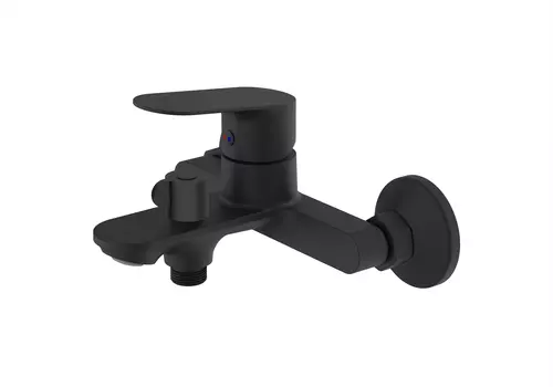 Смеситель для ванны с душем Voda Shore Black SHR54B черный