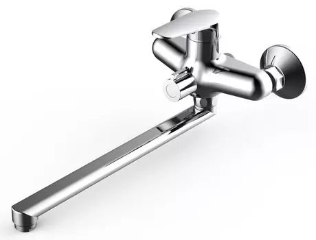 Смеситель для ванны с душем VODA Splash SPL31 хром