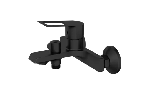 Смеситель для ванны с душем Voda Surf Black SF54B черный